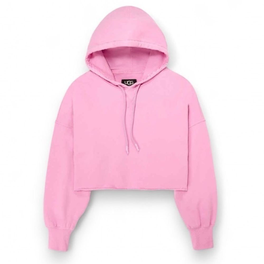 𝗡𝗘𝗪 UGG Keira Cropped Pink Hoodie